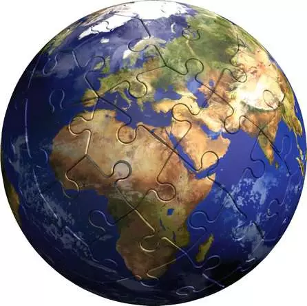 3D Puzzle Ball Planetensystem