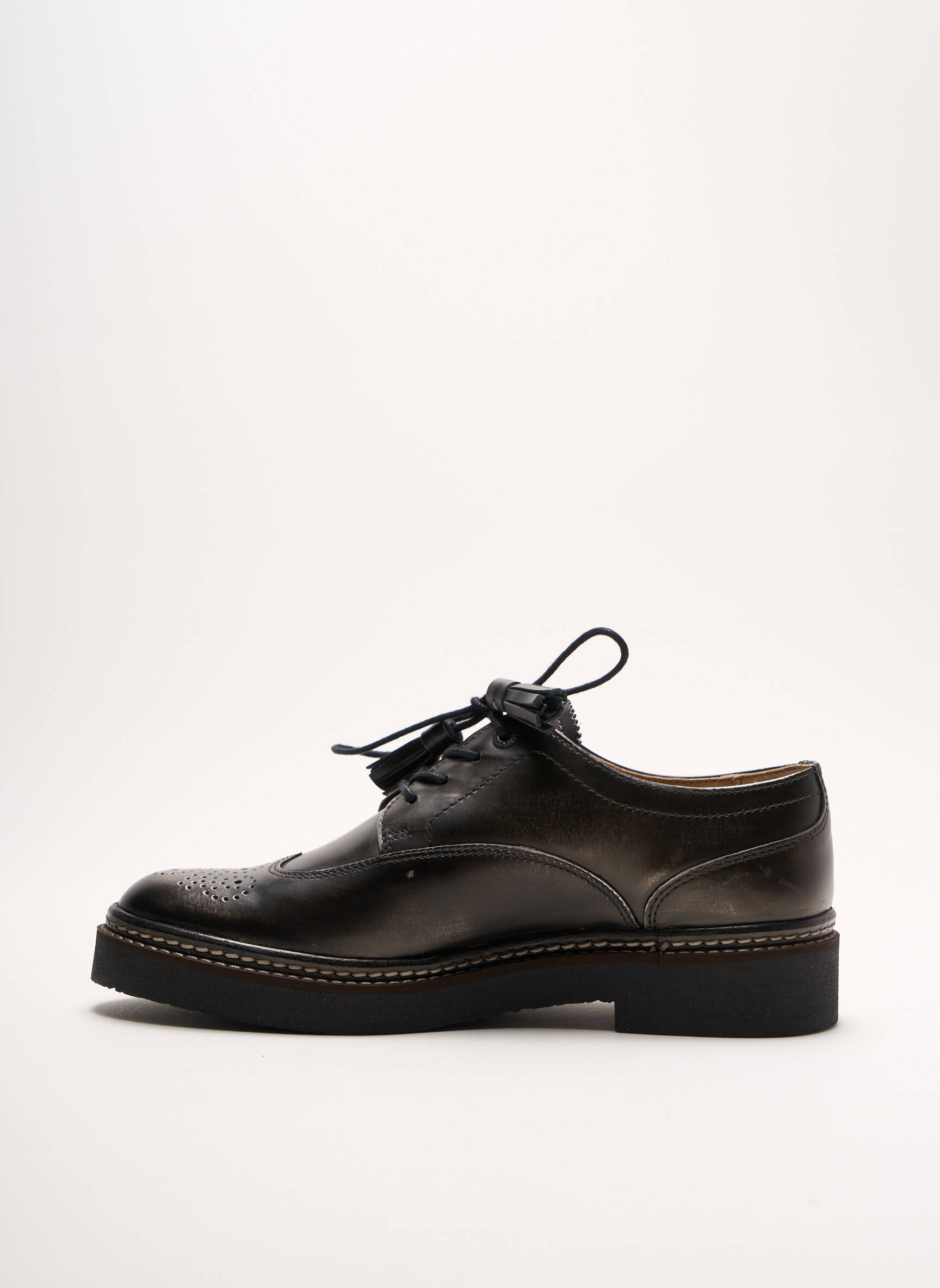 Kickers Derby Femme couleur gris