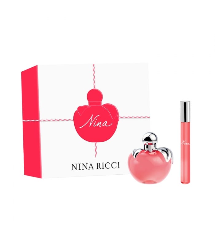 Nina Ricci-NINA-COFFRET NINA ROUGE 50ML + ROLL ON 10ML