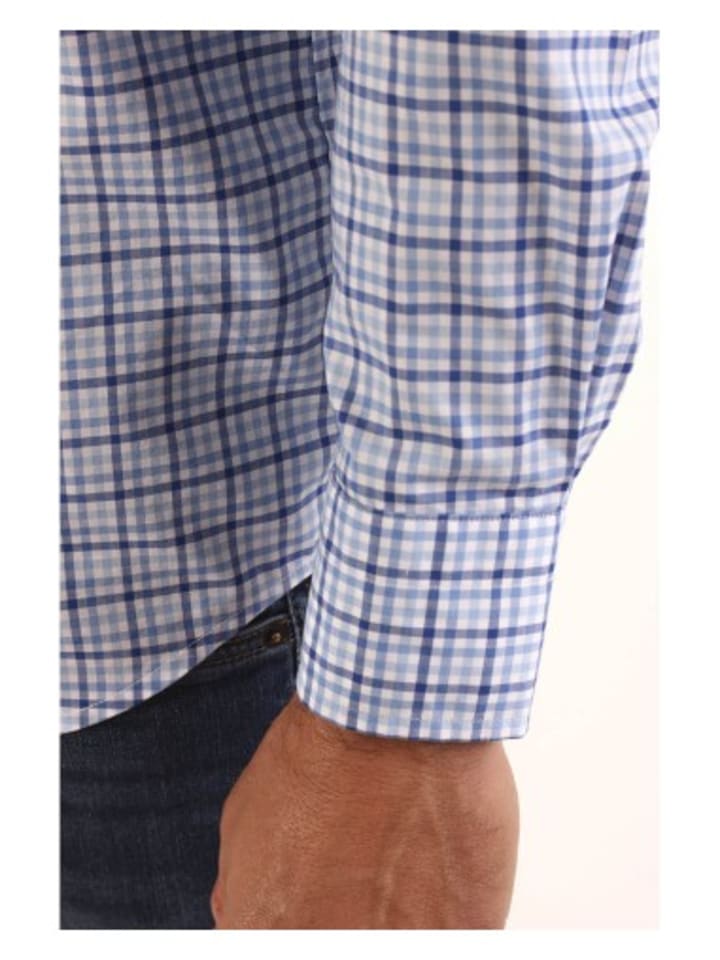 Gant 3060400 Hemd in Marineblau / Blau günstig kaufen S