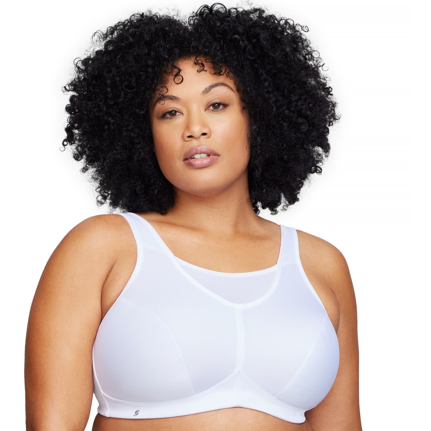 Sport-Bustier mit bestem Halt - Weiß