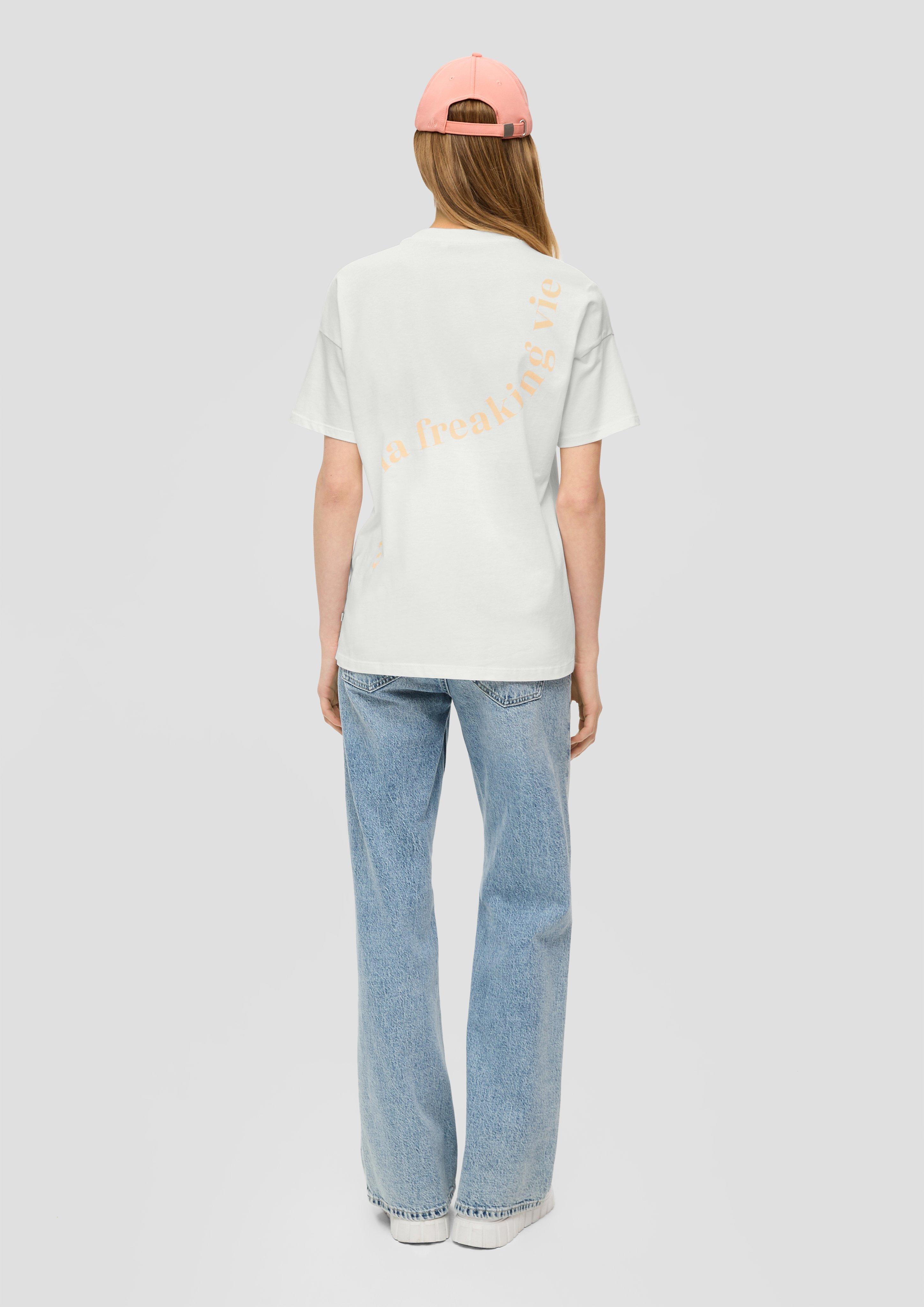 T-Shirt mit Rückenprint  2141071-02D0