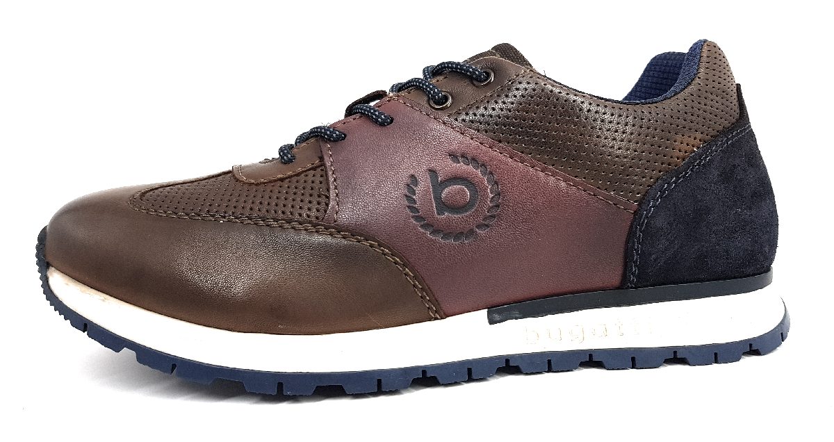 Bugatti Stranger 333-81908-4040/6031 Braun 6031 Brown/Dark Red