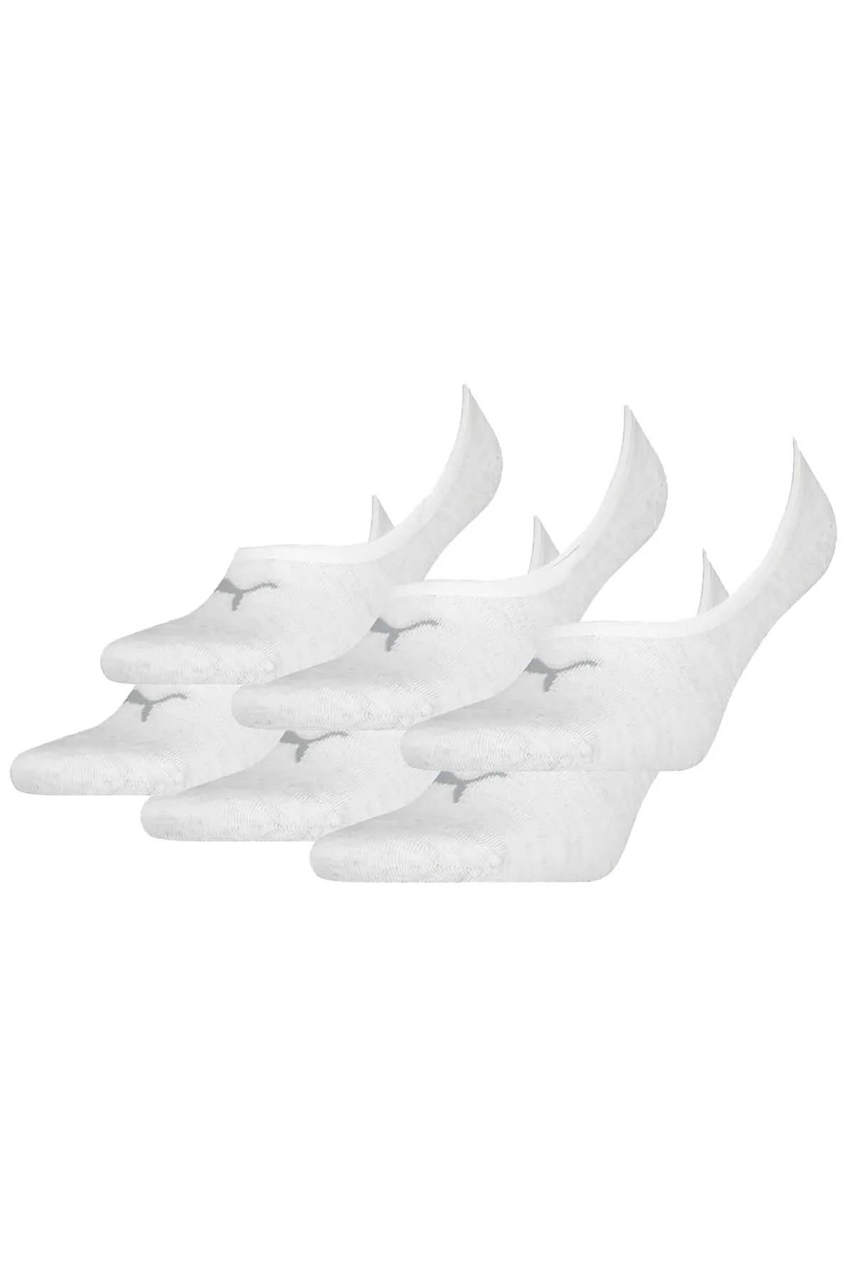 Puma  Unisex Füßlinge, 6er Pack - Footie, einfarbig