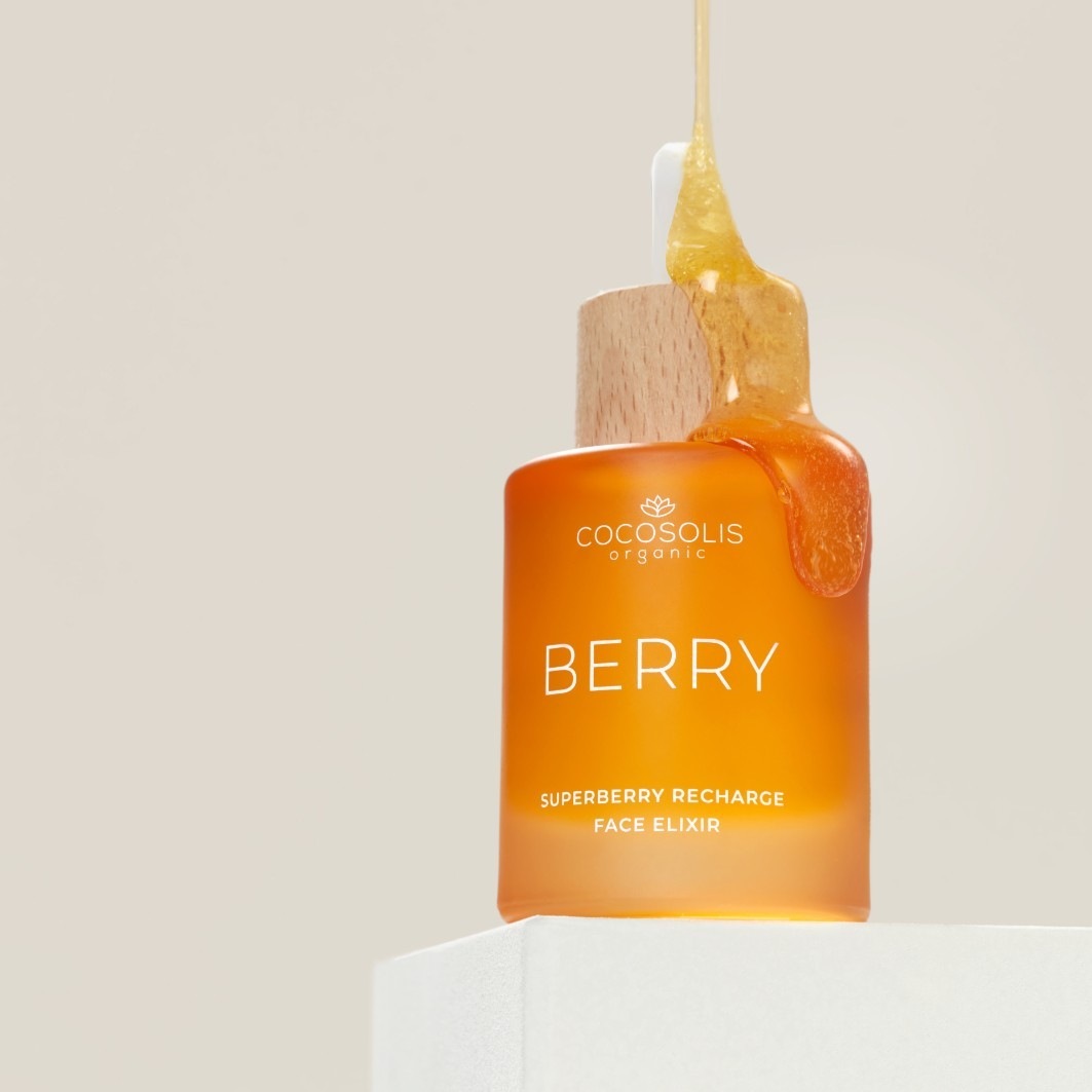 „Cocosolis Elixir“ uogų veidas