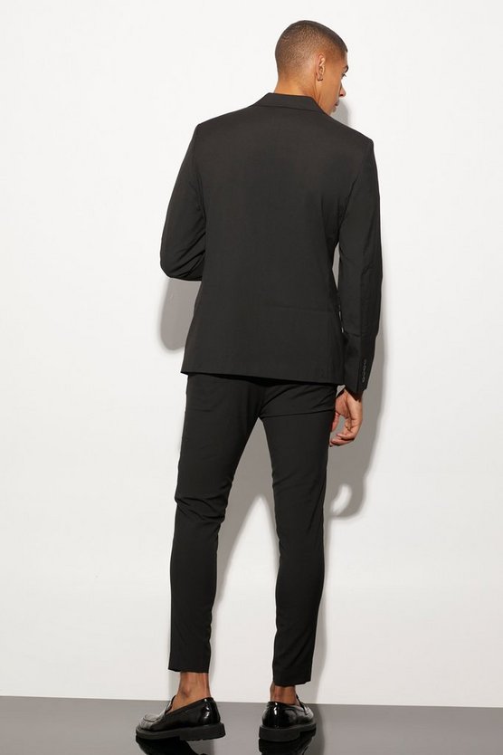 Zweireihige Slim Anzugjacke