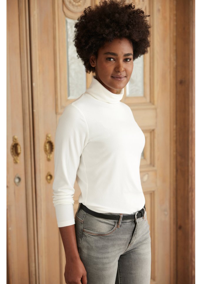 Thermoshirt mit Rollkragen