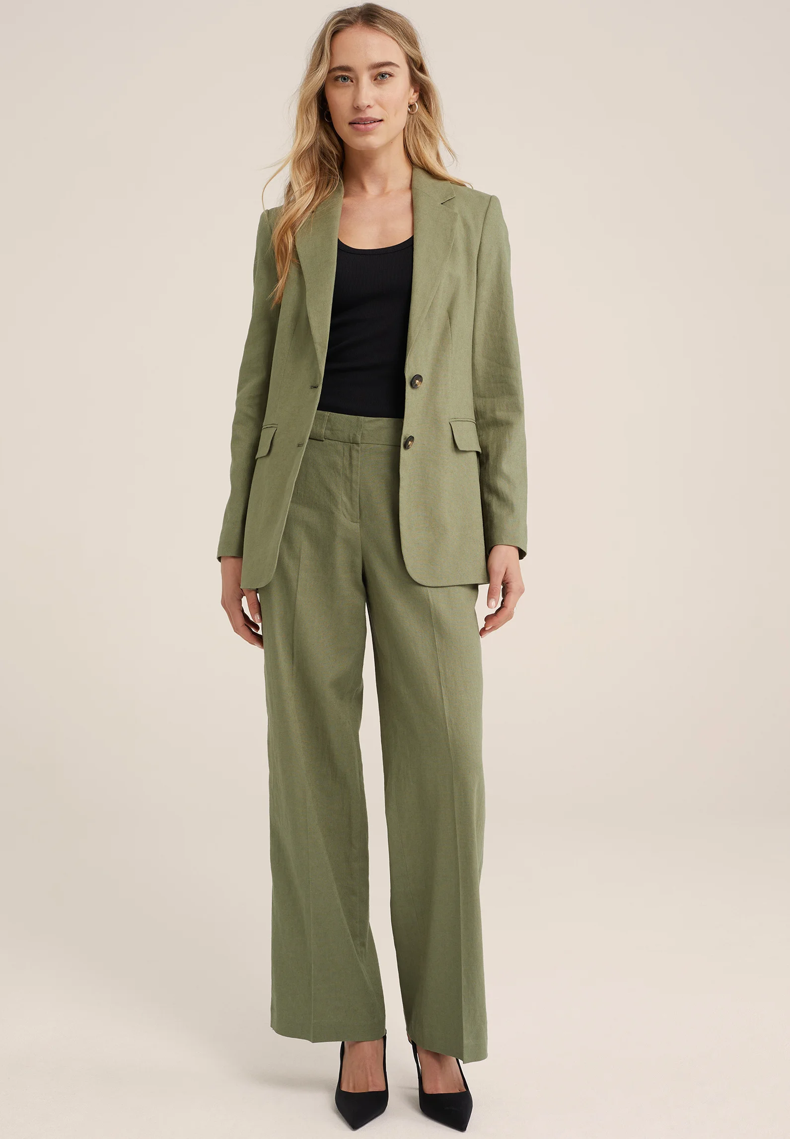 Blazer de moda WE - Abrigo corto