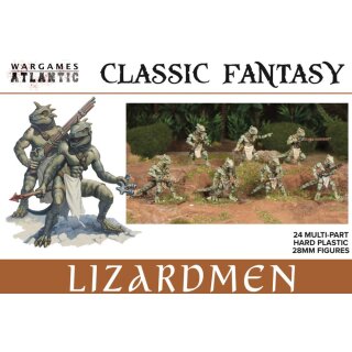 Classic Fantasy: Lizardmen (24) (28mm)