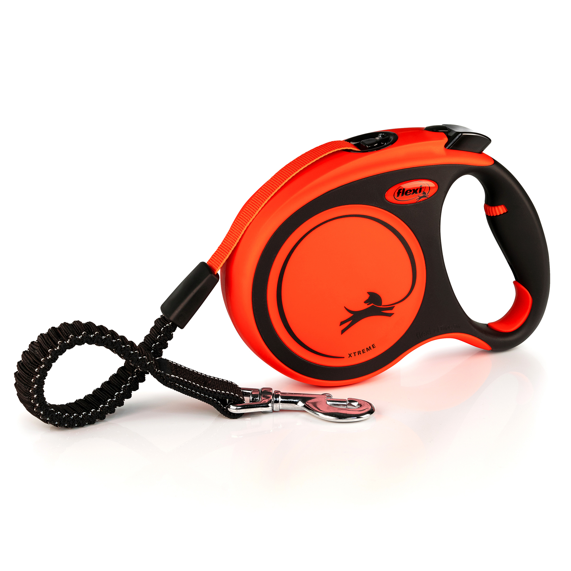 Flexi Hundeleinen Flexi XTREME Gurt-Rollleine orange/ schwarz L, 5 m