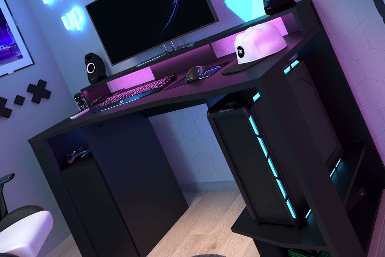 Parisot Kinderzimmer, 4-tlg., Fabric 22 - mit Gamertisch
