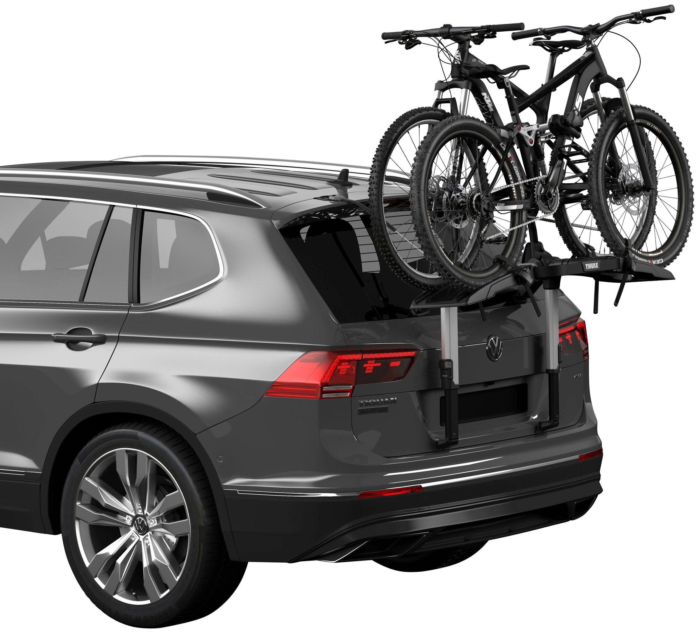 Thule Heckfahrradträger OutWay Platform, für max. 2 Räder, für den Transport von 2 Fahrrädern