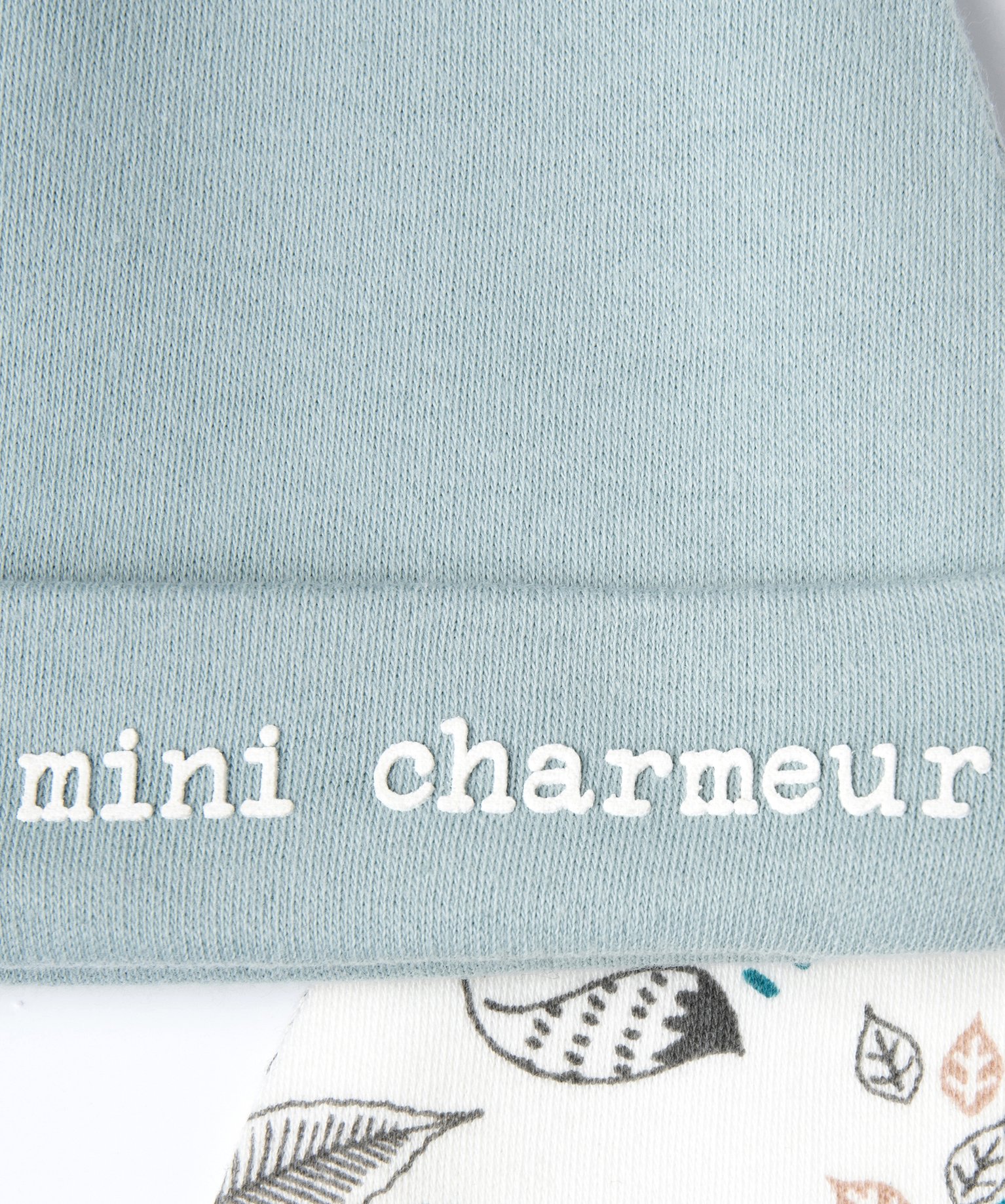 Bonnet de naissance avec revers bébé Garçon (lot de 2) blanc | GEMO