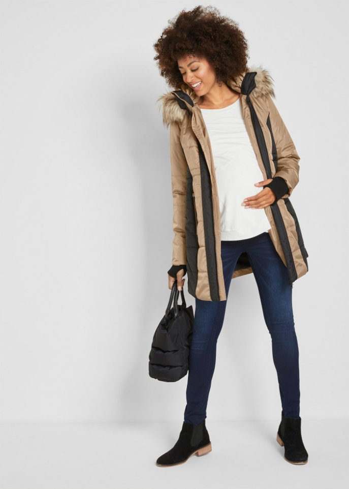 Umstandsjacke / Tragejacke, gesteppt