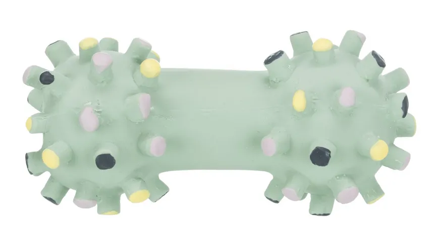 Trixie Latex Mini-Hantel ohne Squeaker 10 cm Hunde Spielzeug