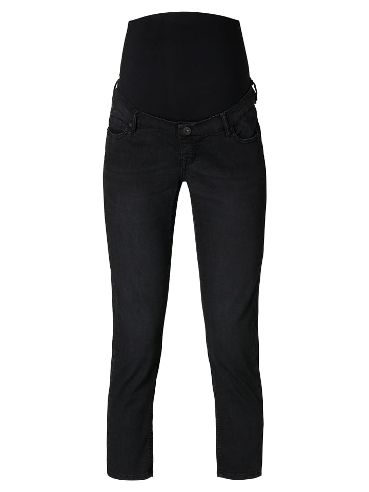 Noppies Slim Umstandsjeans Mila 7/8 in Black Dark Wash günstig kaufen