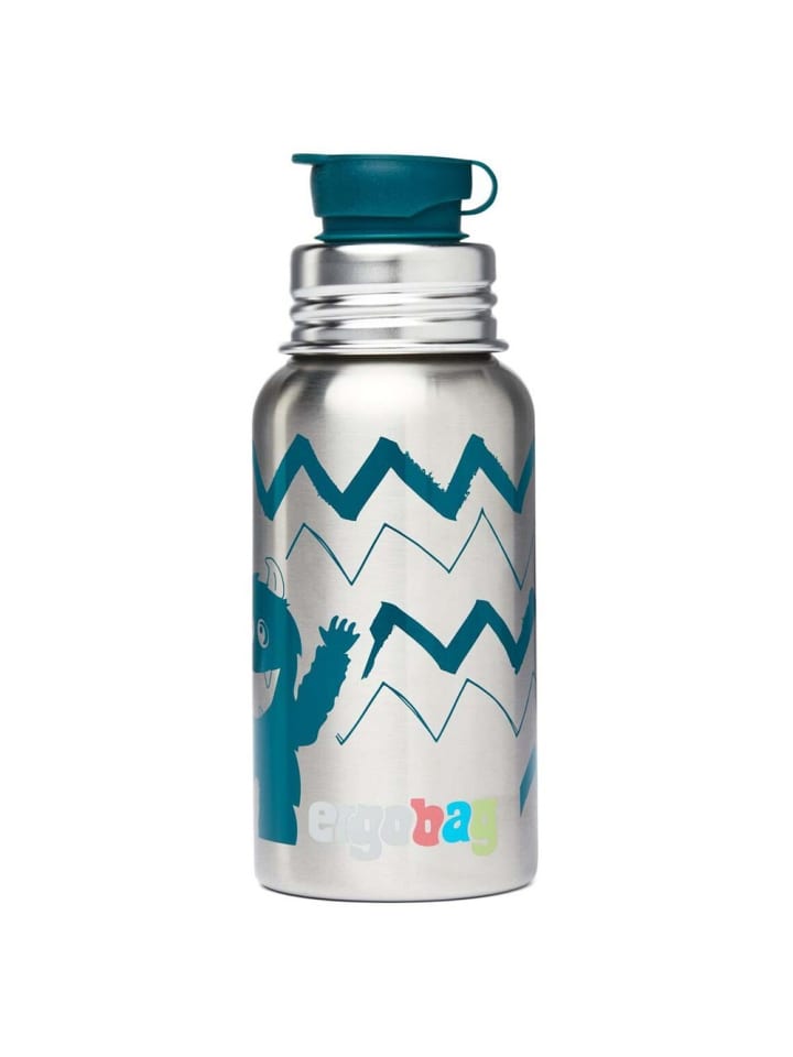 Ergobag Zubehör - Pura 500 ml Edelstahl Trinkflasche (Pferdestar) in Monster günstig kaufen onesize