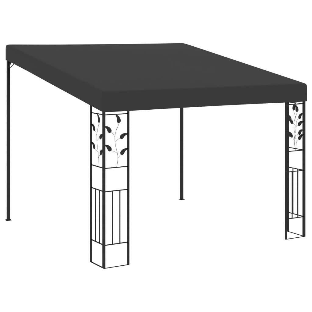 vidaXL Partyzelt Wand-Pavillon 3x3x2,5 m Anthrazit