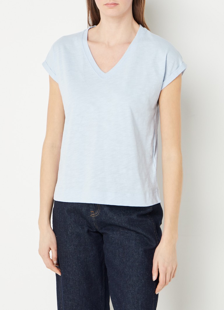 Tricou cu guler în V Whistles Willa
