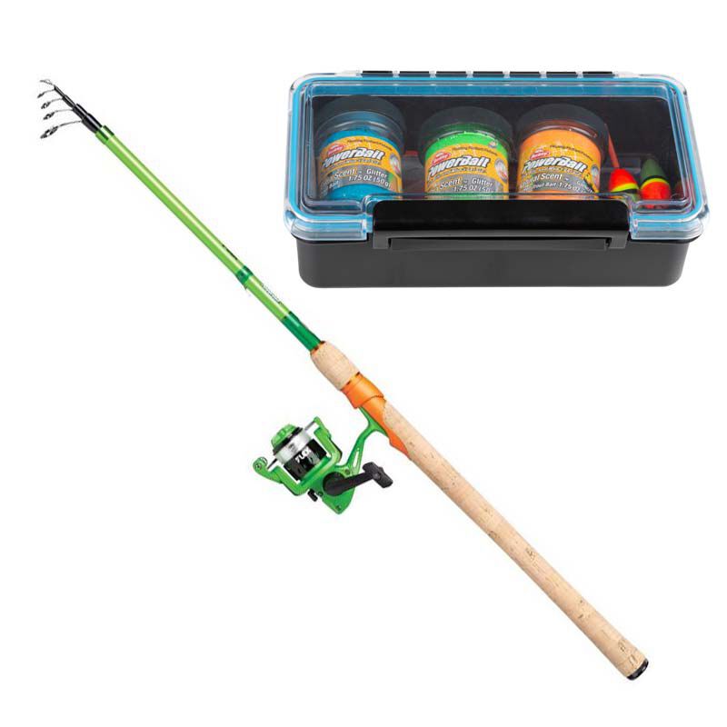 Berkley Flex Trout Telescopic 2m40 (5-15g) Combo Starterkit