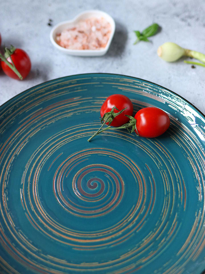 Wilmax 3er-Set: Dessertteller in Grün - Ø 20,5 cm günstig kaufen onesize