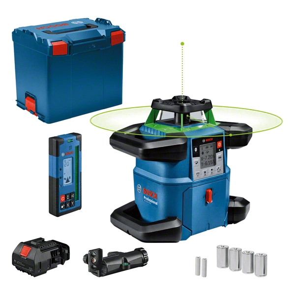 Bosch Blue 0601061V01 GRL 650 CHVG Professional pyörivä laser vihreä