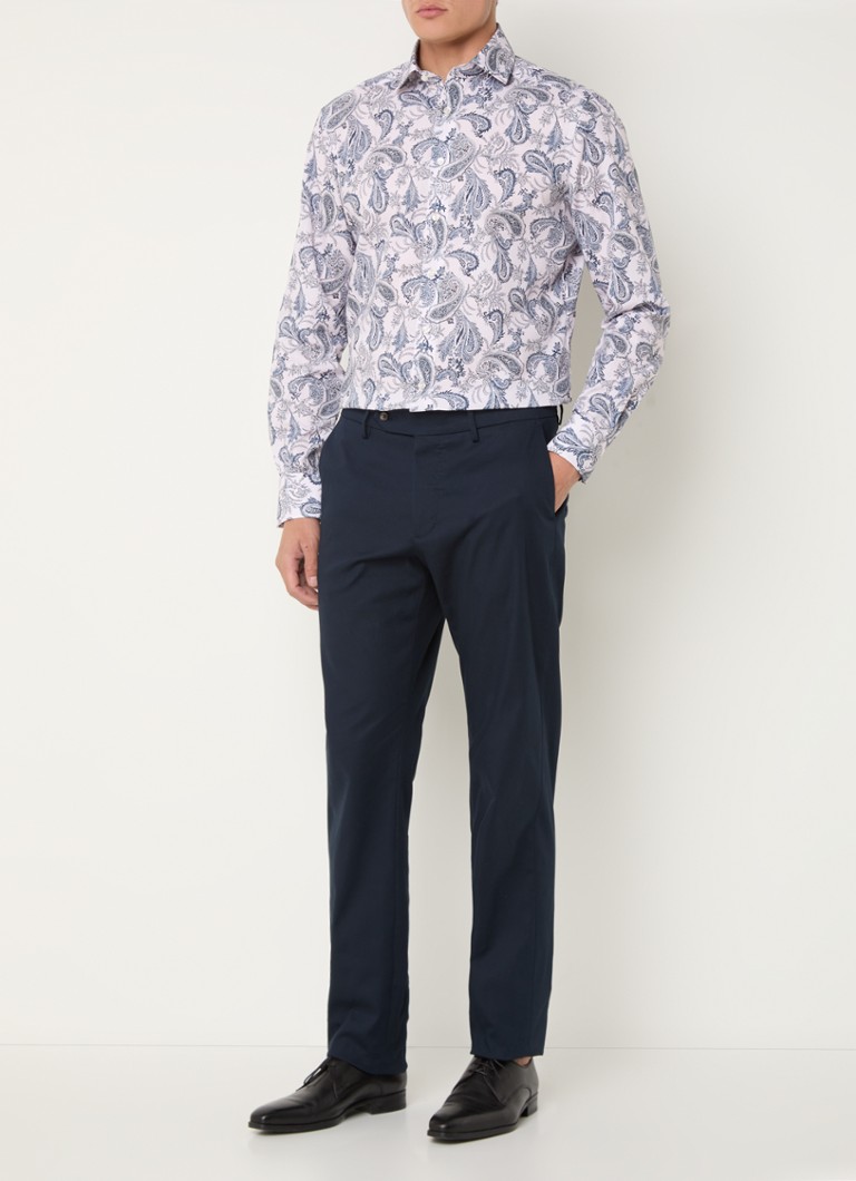 Cămașă Olymp Luxor Classic Fit cu imprimeu Paisley