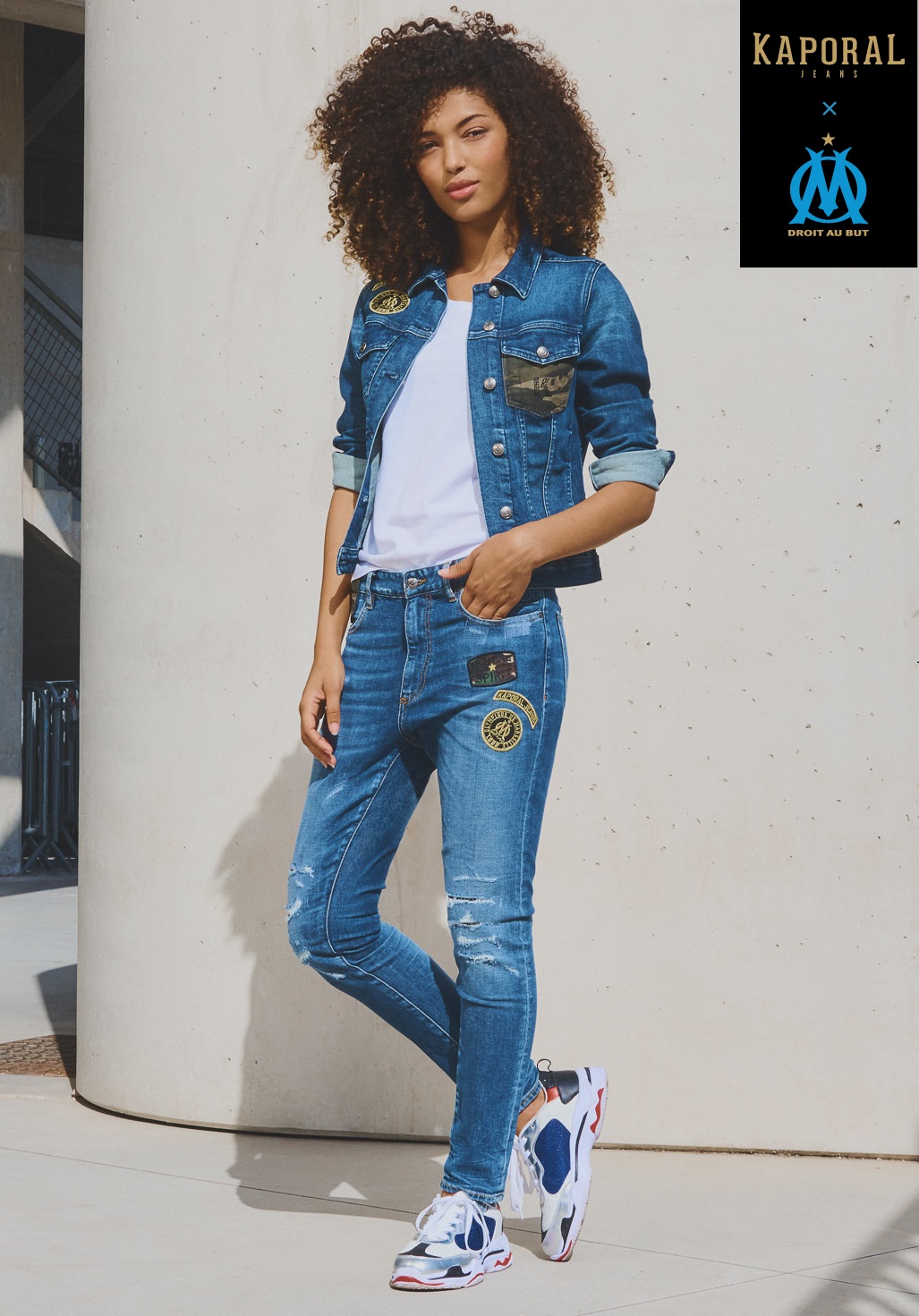 CONTY  Jean coupe boy-slim, collection capsule 