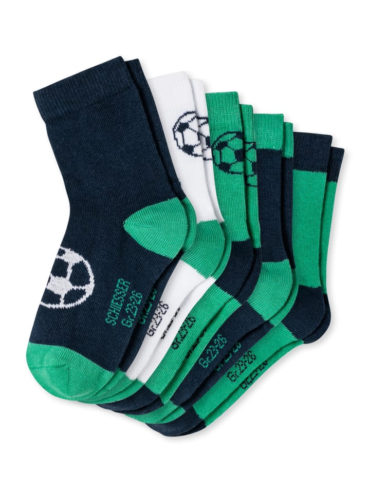 Schiesser Kindersocken Jungen Fußball in Mehrfarbig günstig kaufen
