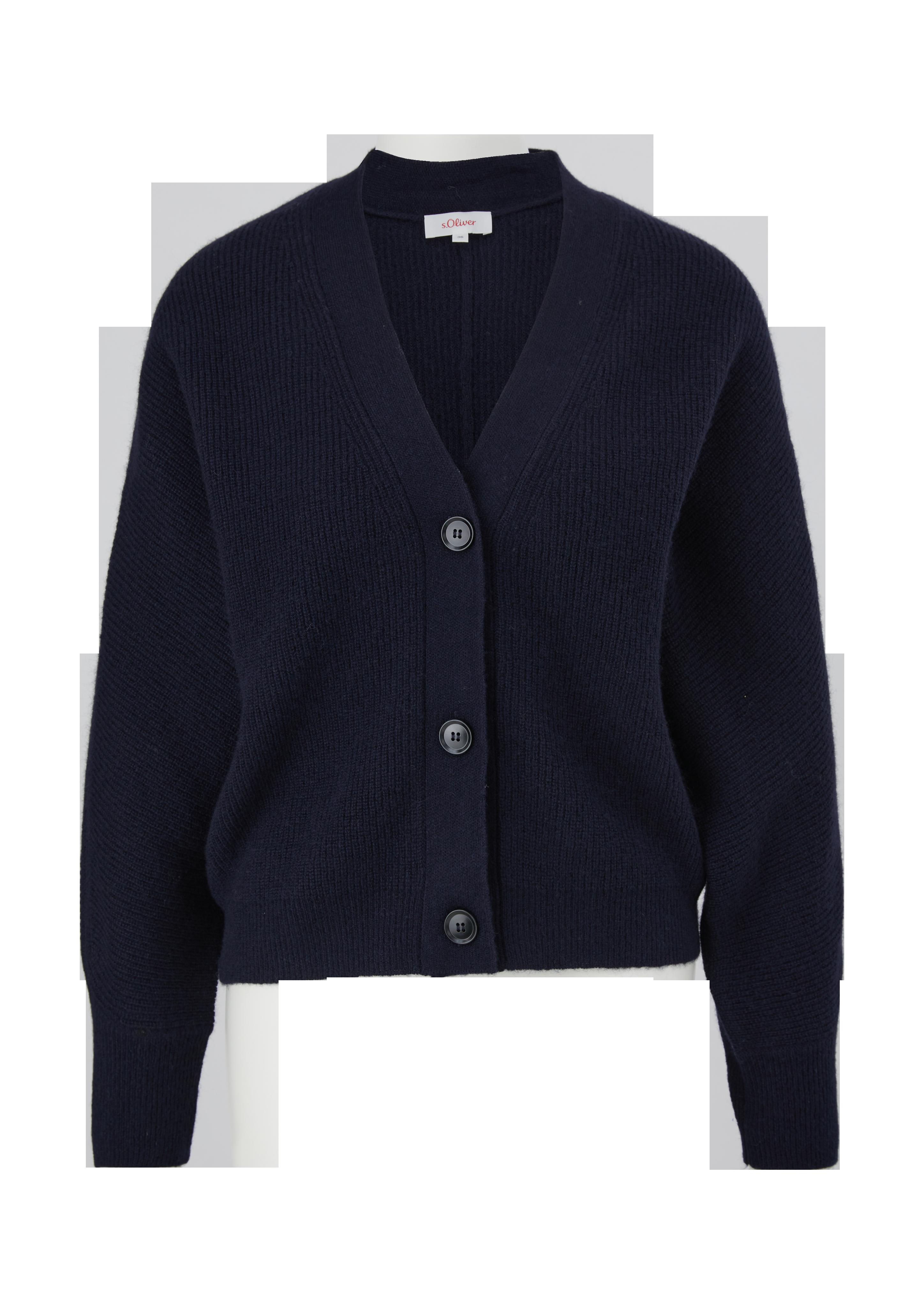 Strickjacke mit V-Ausschnitt  2124133-5959