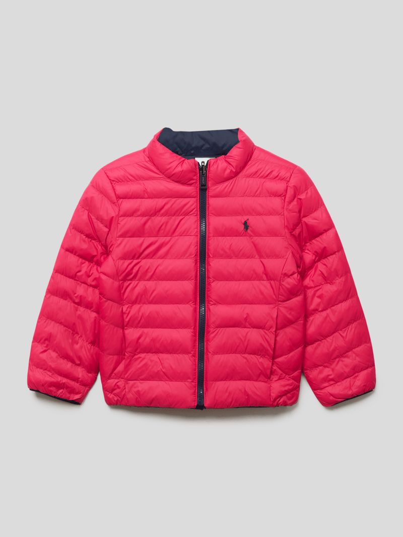 Steppjacke mit Stehkragen Modell 'TERRA' in pink