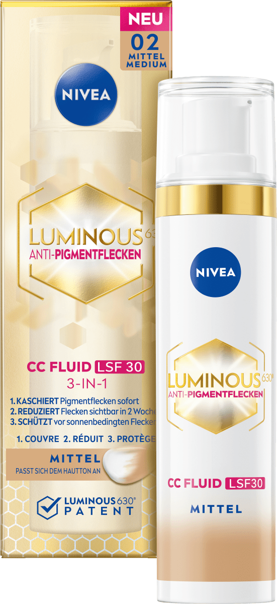CC Creme Luminous 630 Getöntes Fluid MIttel LSF 30, 40 ml