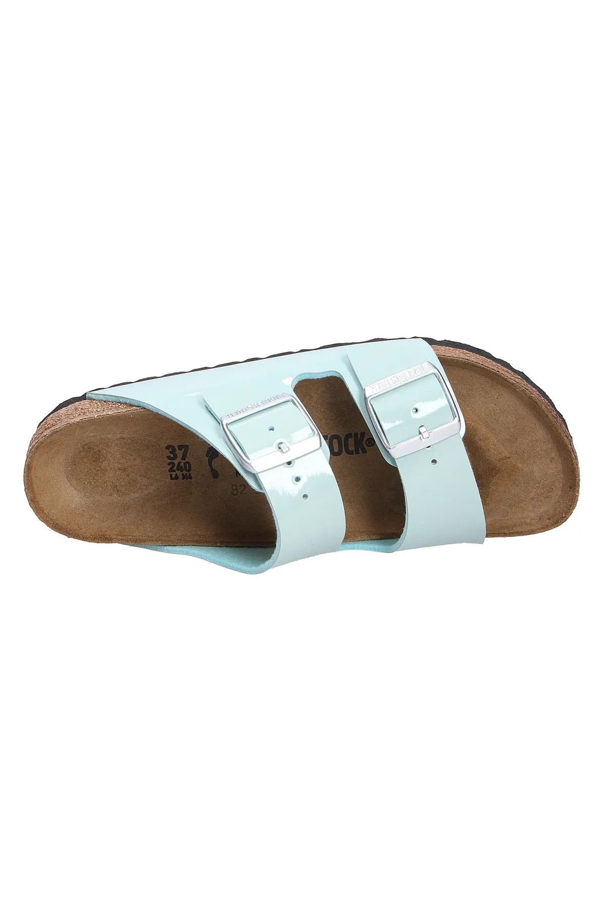 Birkenstock  Pantolette - Grün - Flacher Absatz