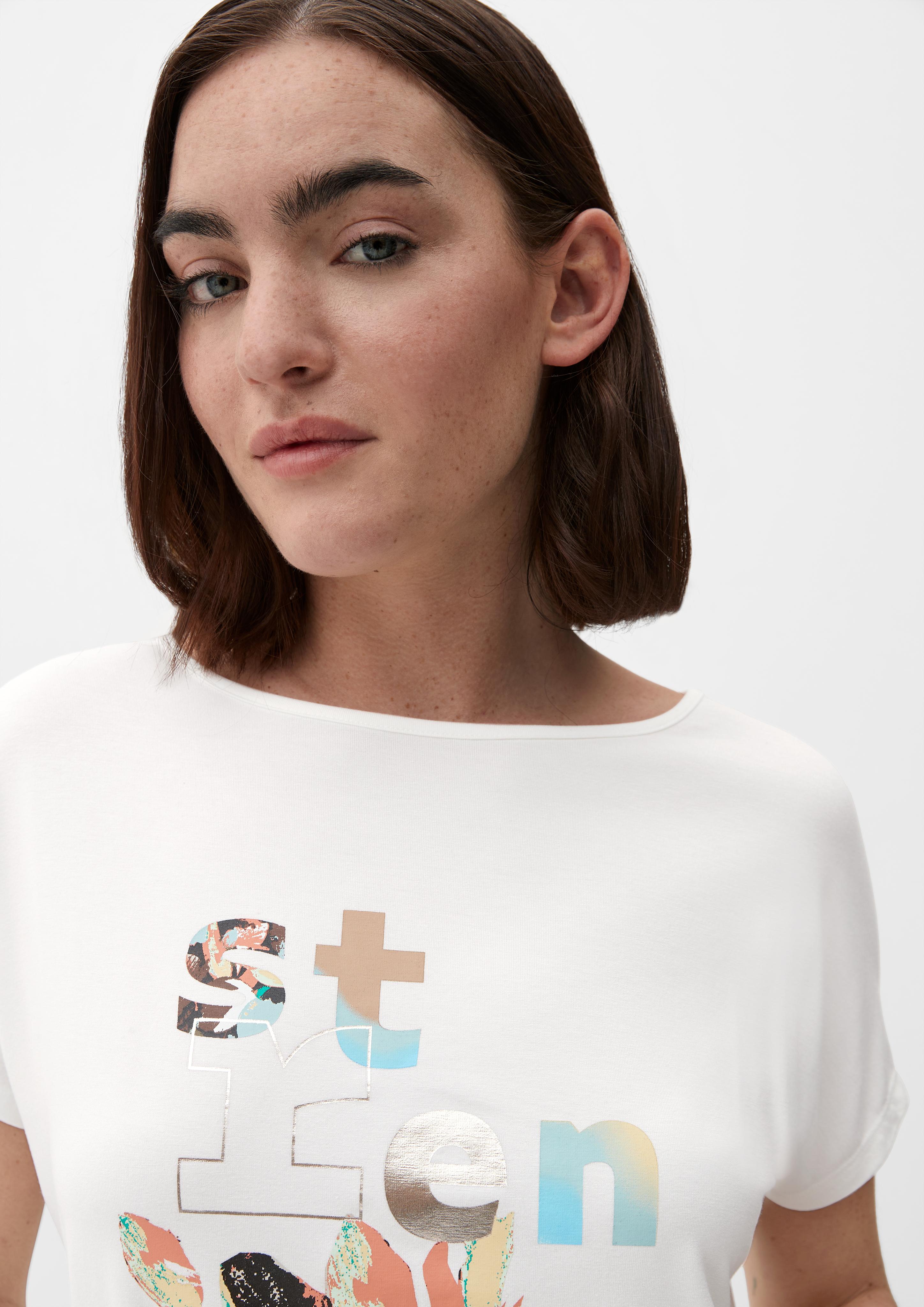 Shirt aus Viskosestretch  2130560-02D1