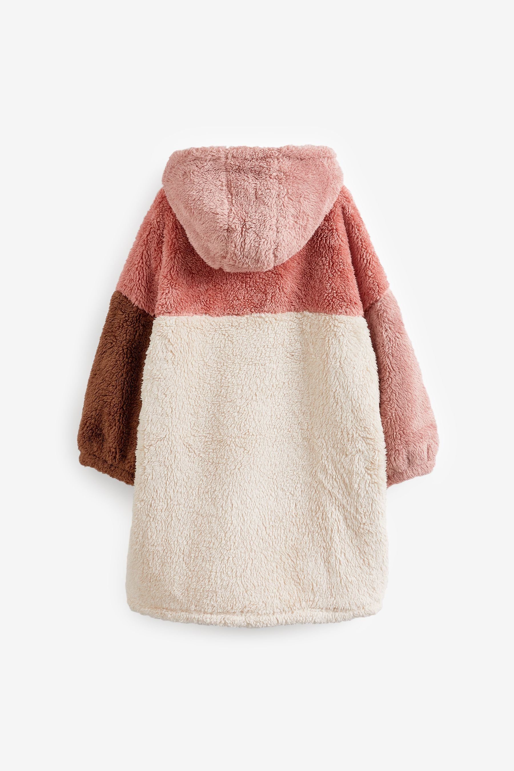 Next Kinderbademantel Poncho mit Kapuze, Polyester