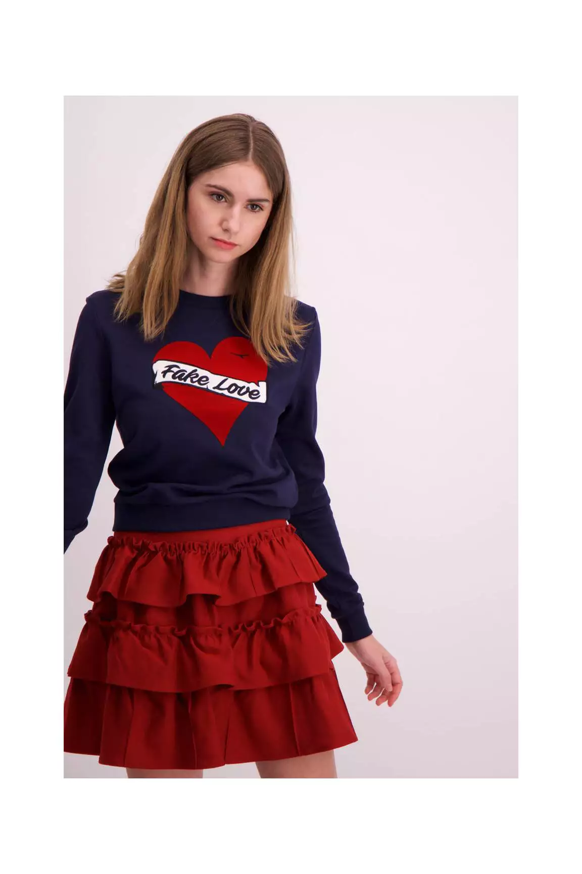 Nikkie Sweats Femme couleur bleu