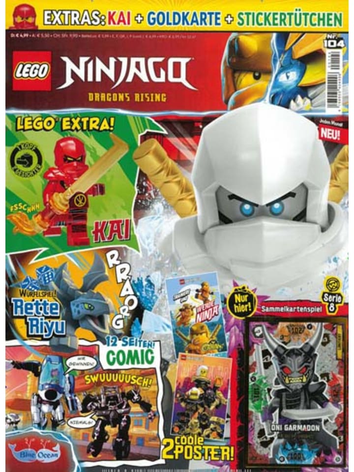 Hubert Burda Media 13 x LEGO NINJAGO MAGAZIN (Gutschein für Jahres Abo) günstig kaufen onesize