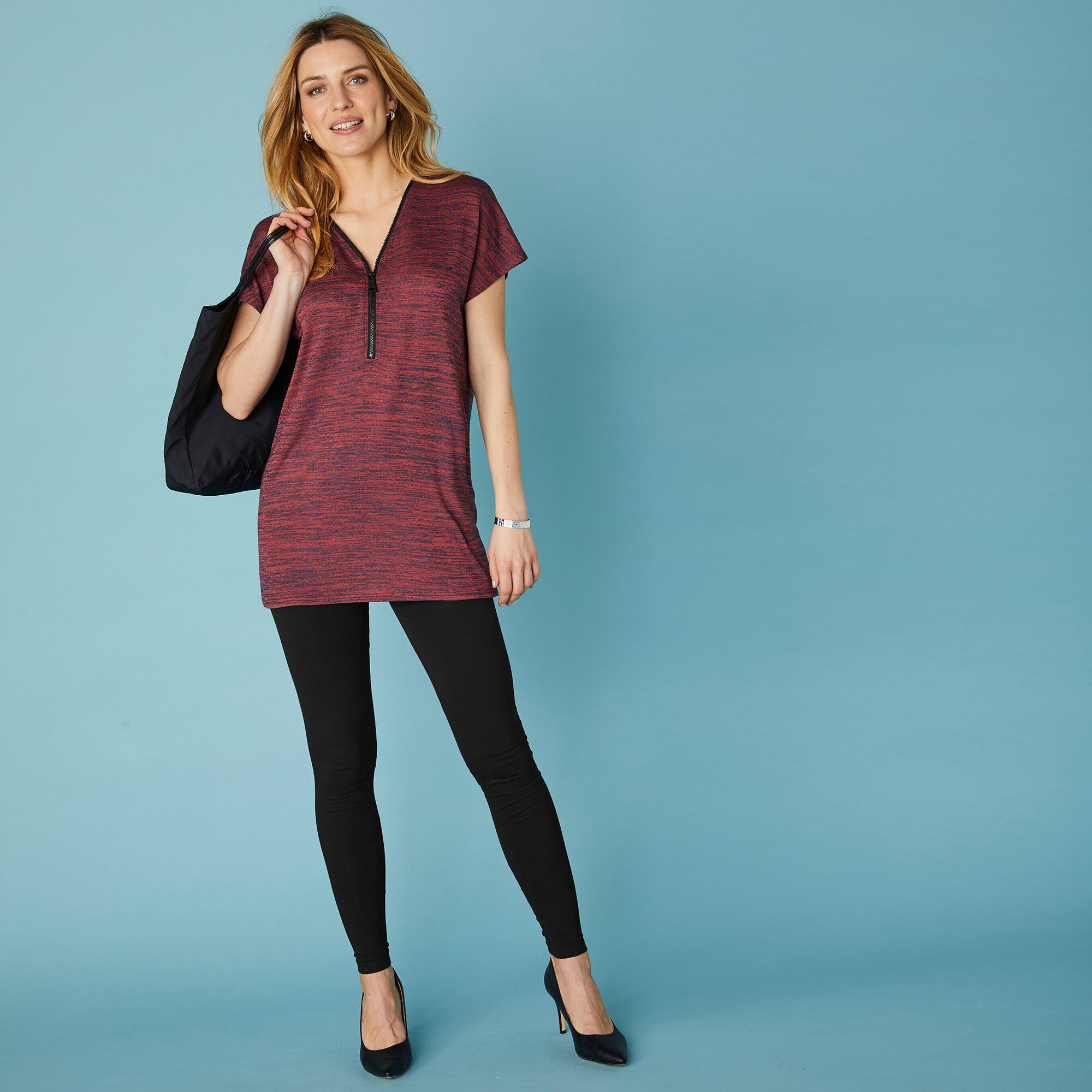 Legging taille élastiquée