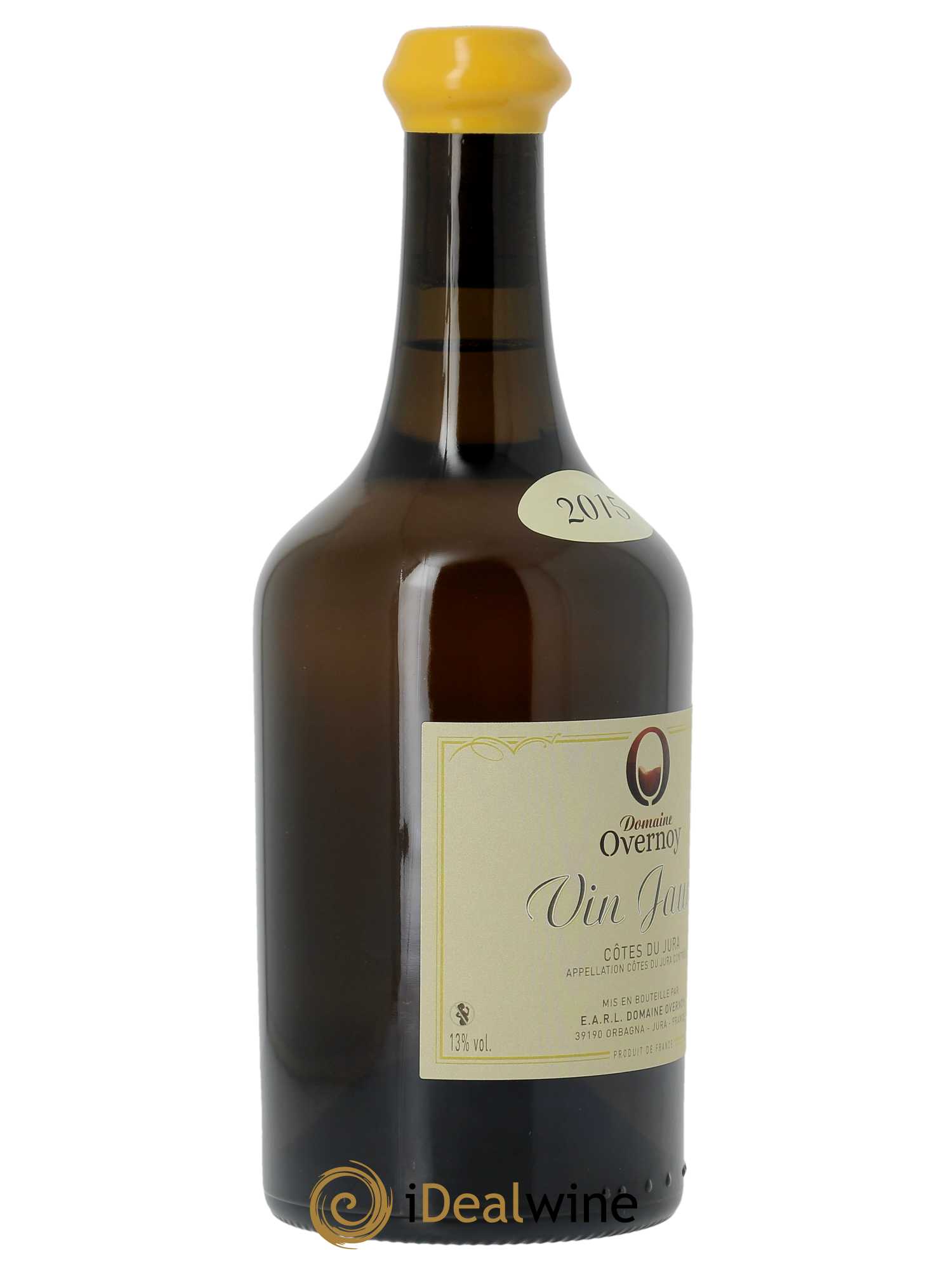 Côtes du Jura Vin Jaune Guillaume Overnoy  2015 - Lot de 1 Bouteille
