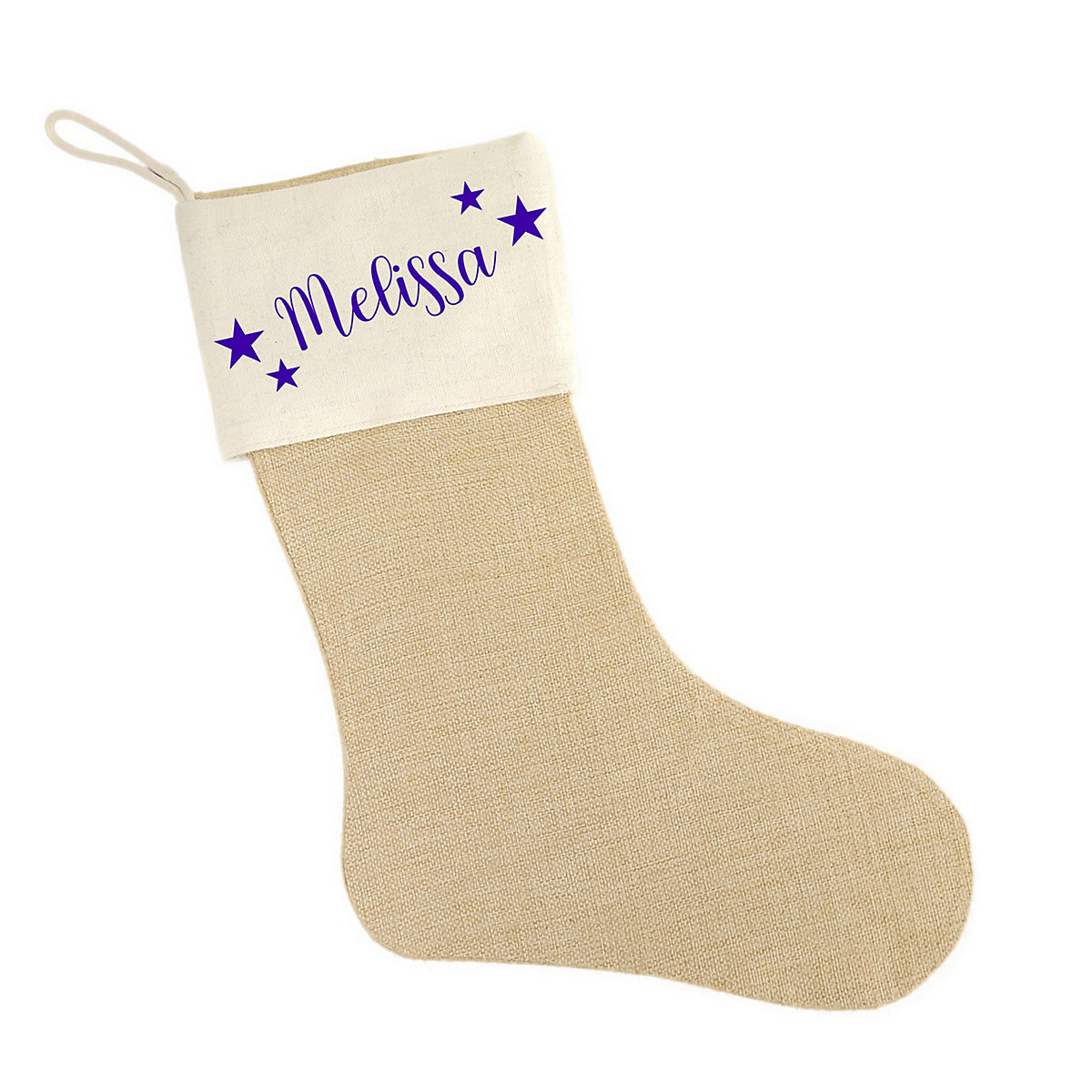 Nikolausstiefel / Nikolaussack mit Name personalisiert