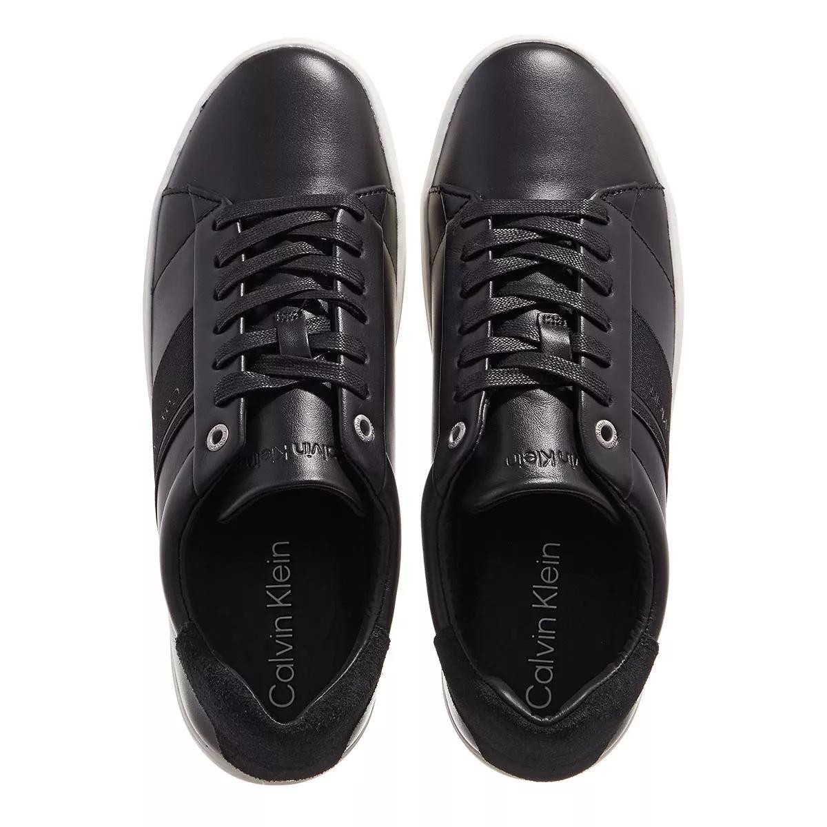 CALVIN KLEIN Freizeit Schnürer schwarz Low-Top Sneaker