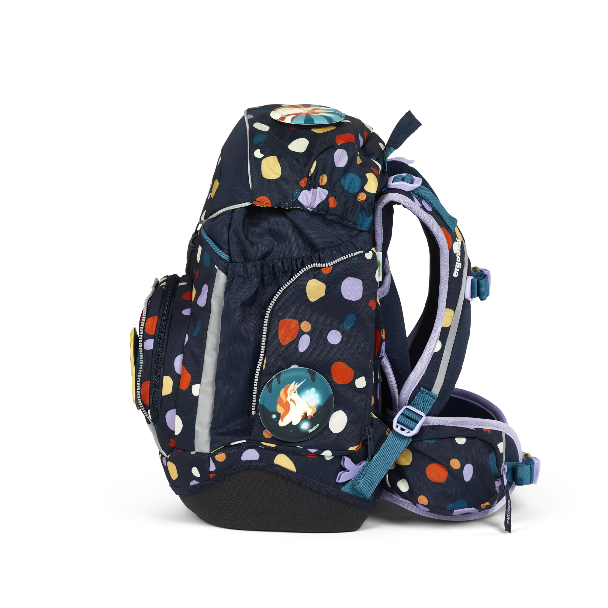 ergobag Schulrucksack-Set Bärnsteinhöhle