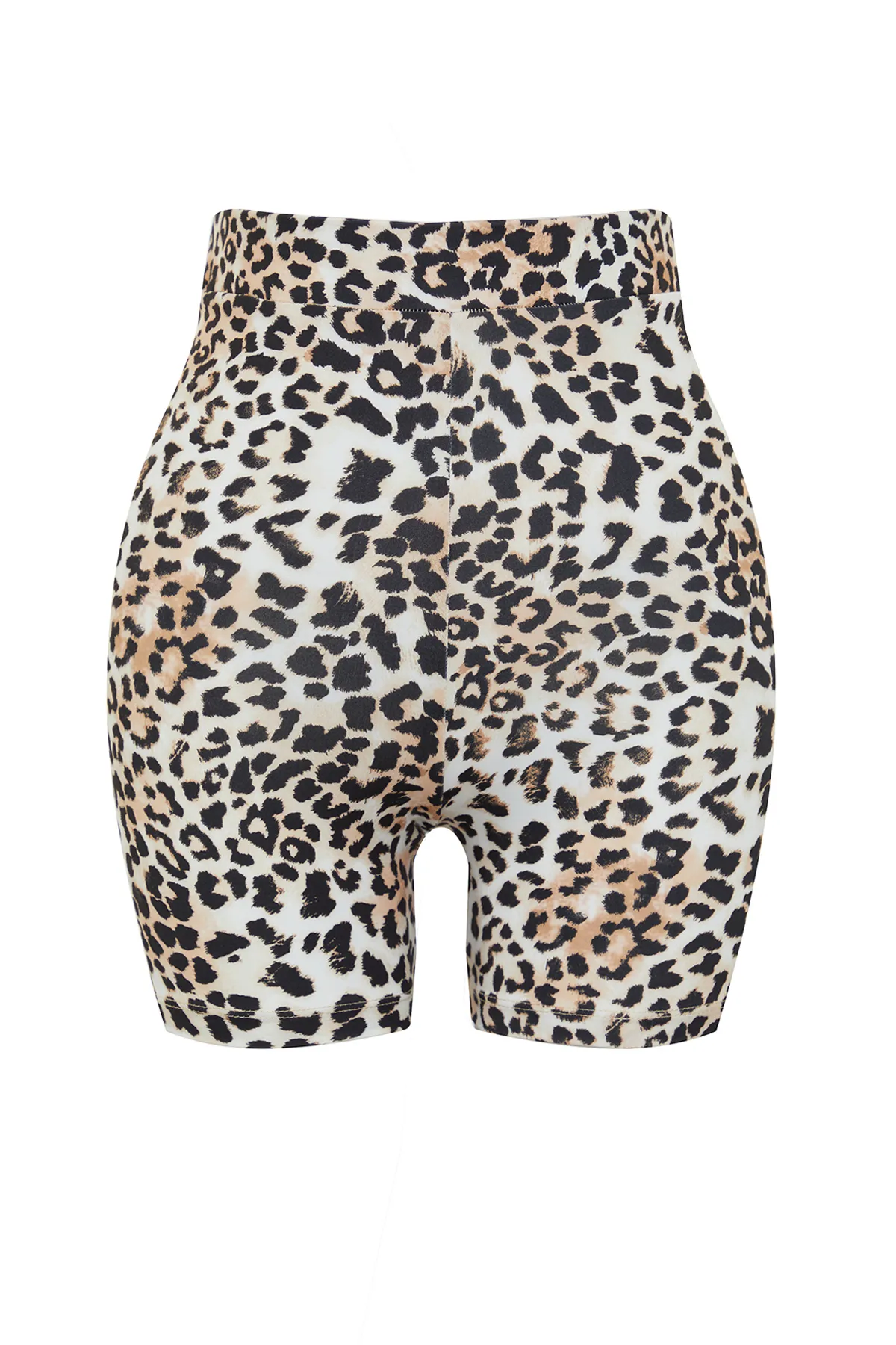 Trendyol Collection  Shorts-Bikinihose mit Tiermuster und hoher Taille TBESS24BA00106