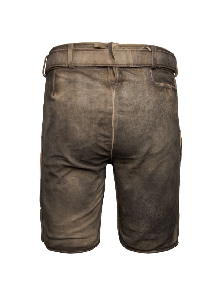 Stockerpoint Lederhose Oliver in braun günstig kaufen