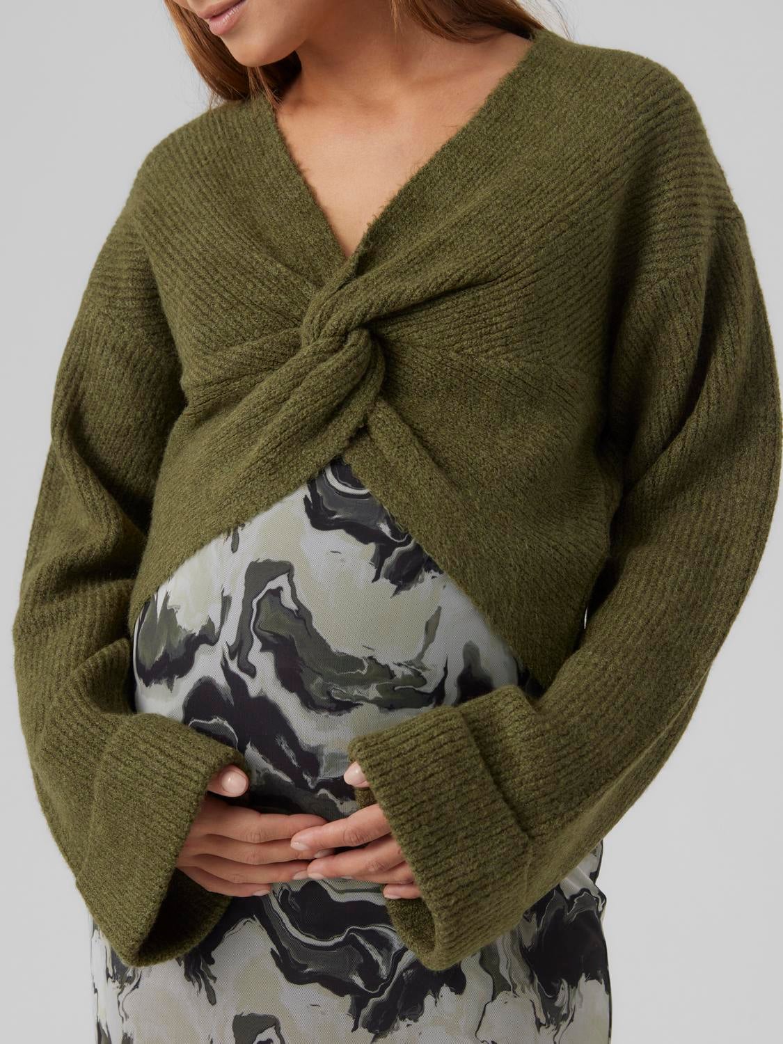 Umstands-strickpullover