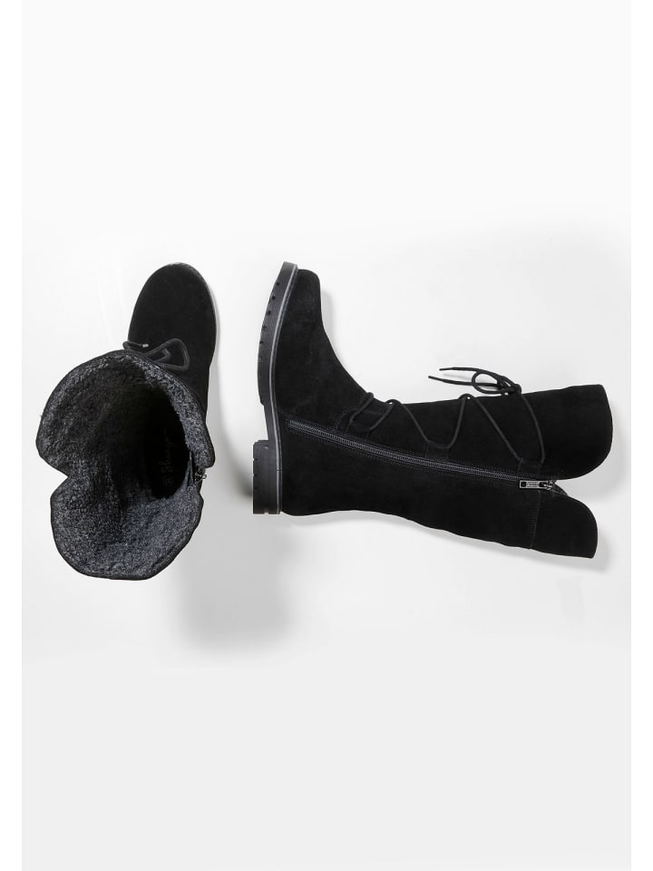 sheego Weitschaftstiefel in schwarz günstig kaufen