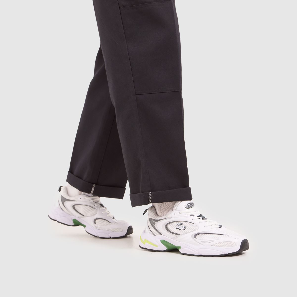 Lacoste Storm 96 2k – Vitt och grönt – Sneakers
