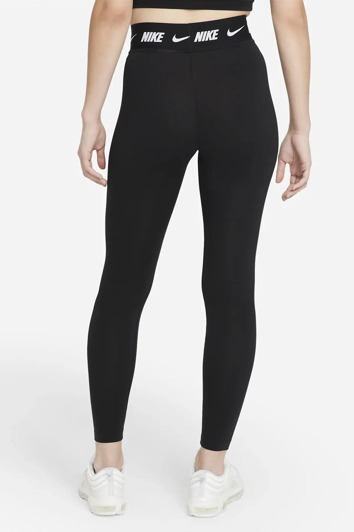 Nike  Leggings - Schwarz - Mittlerer Bund