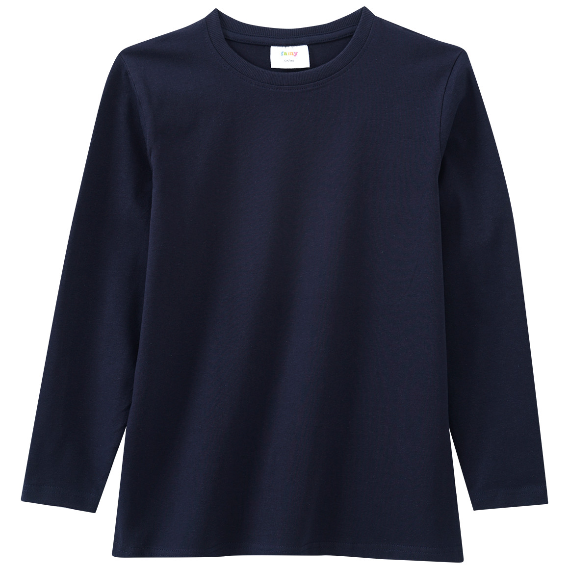 2 Jungen Langarmshirts im Basic-Look