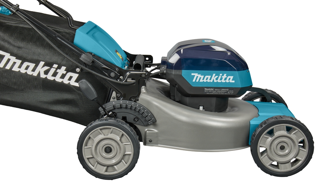 Cortacésped inalámbrico Makita LM001GZ de 48 cm y 40 V máx. (baterías y cargador no incluidos)